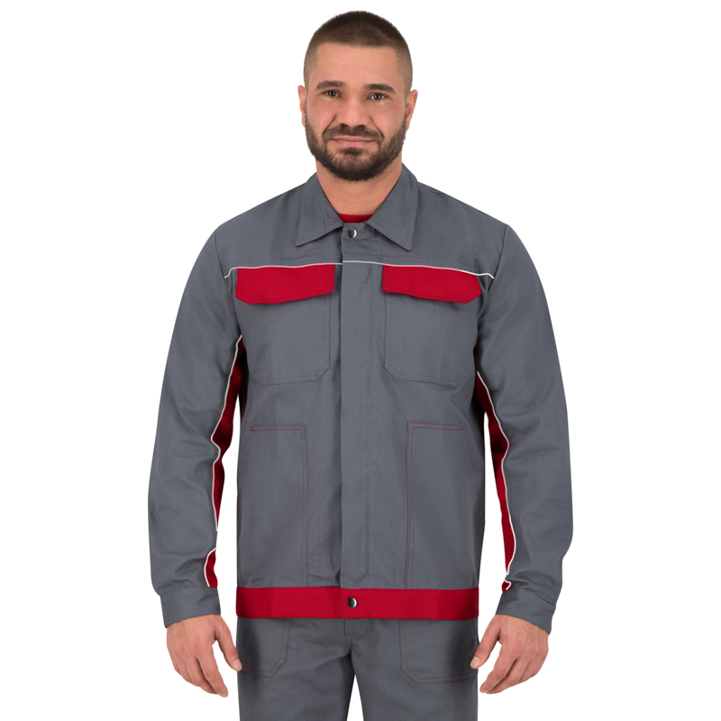 Лятно работно яке BWOLF ARES Jacket Тъмносив цвят