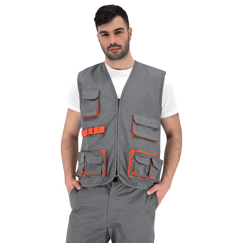 Летен работен елек BWOLF SIGMA Vest Тъмносив цвят