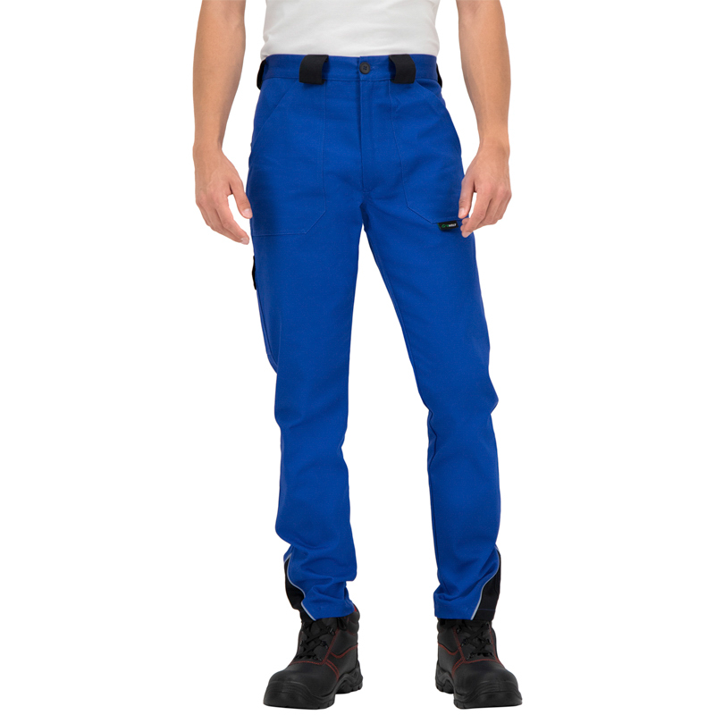 Летен работен панталон BWOLF ARES Trousers Кралско син/Черен цвят