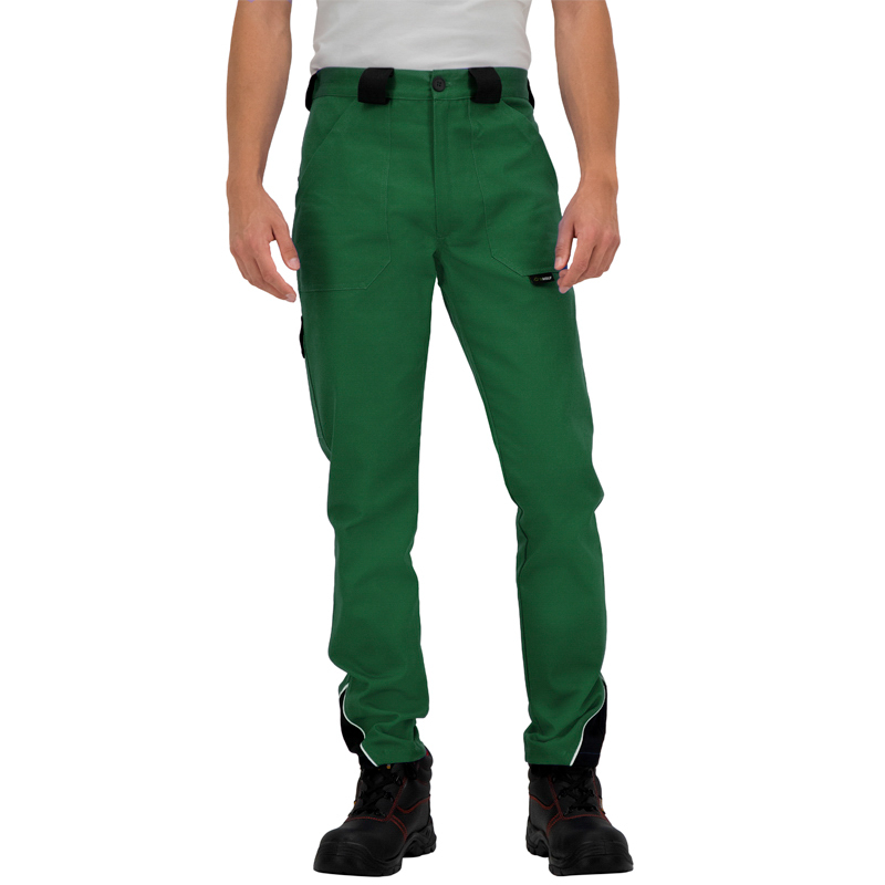 Летен работен панталон BWOLF ARES Trousers Зелен/Черен цвят