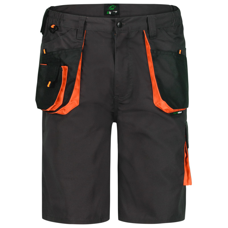 Работни къси панталони BWOLF ATLAS Shorts Тъмносив цвят - Image 3