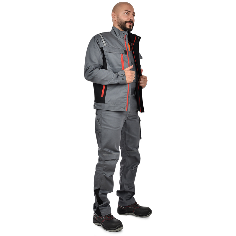 Лятно работно яке BWOLF RAPTOR Jacket Сив цвят - Image 7