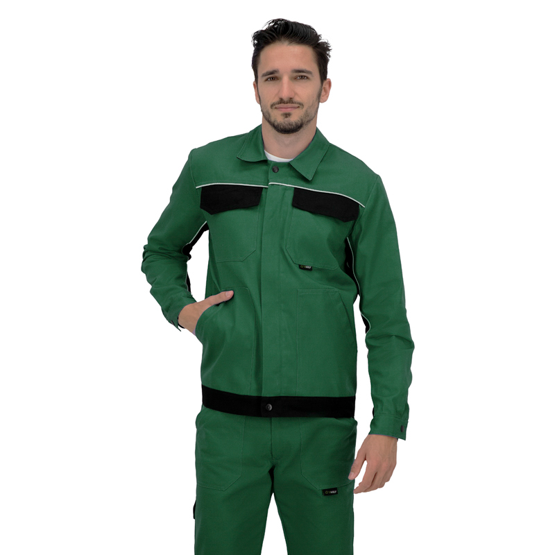 Лятно работно яке BWOLF ARES Jacket Зелен/Черен цвят