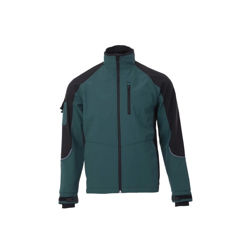Работно яке Softshell Green