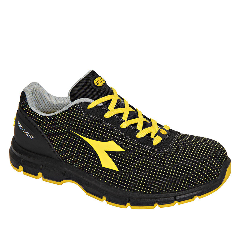 Ниски работни обувки с бомбе Diadora RUN ATOM Low S3 Черен цвят