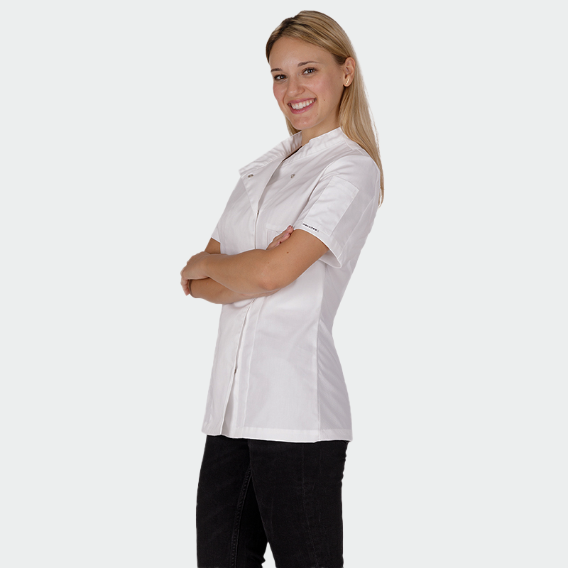 Готварска туника PALLTEX NORI Lady Бял Цвят - Image 2