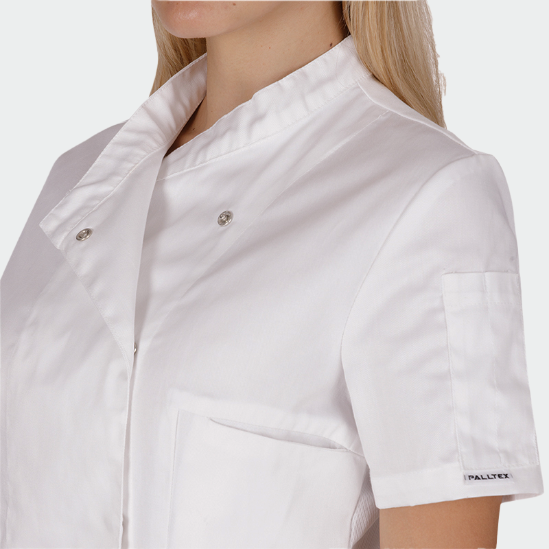 Готварска туника PALLTEX NORI Lady Бял Цвят - Image 4