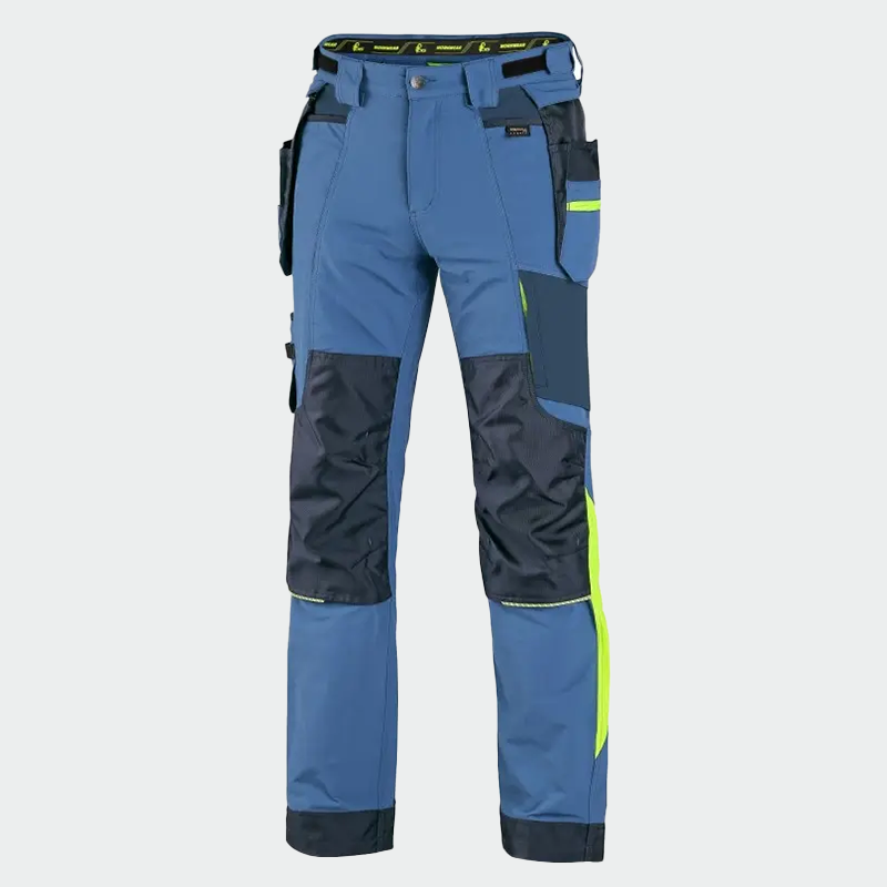 Летен работен панталон CXS NAOS Trousers Син Цвят