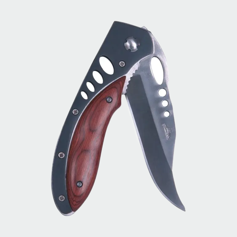 Нож за лов CXS Hunting сив цвят