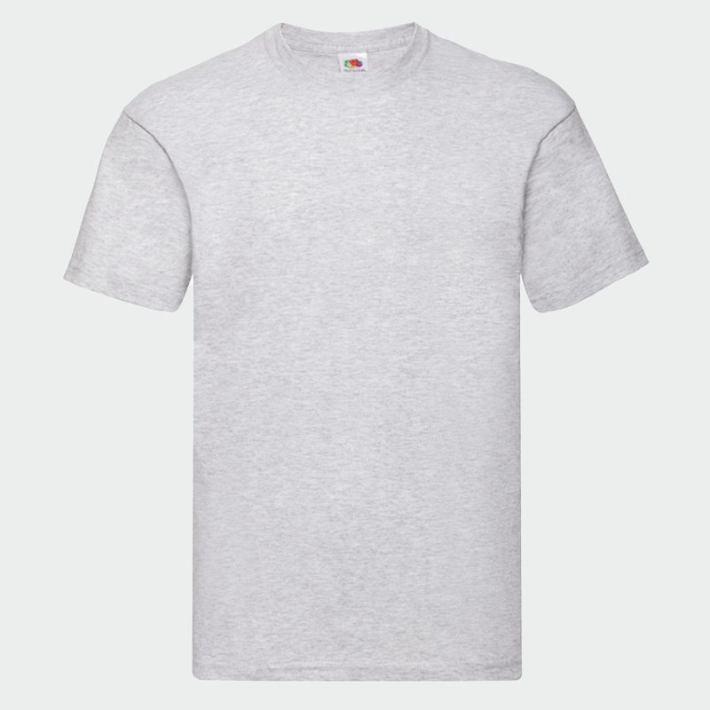 Тениска Fruit of the Loom ORIGINAL T Сив меланж цвят