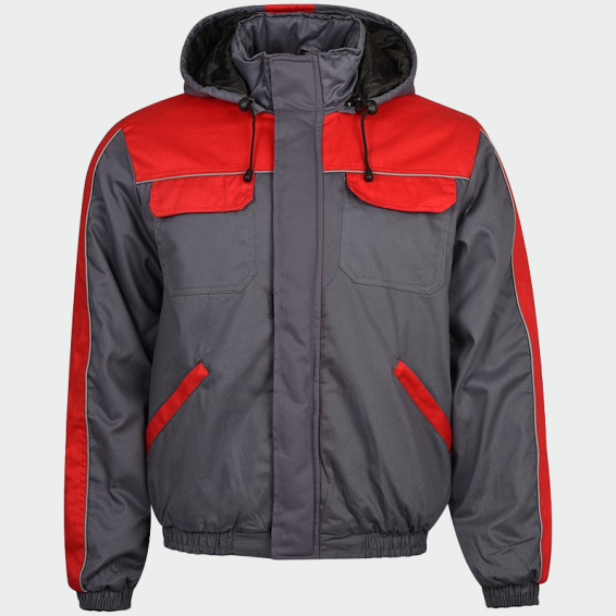 Зимно работно яке BWOLF ZEUS Jacket Тъмносив цвят