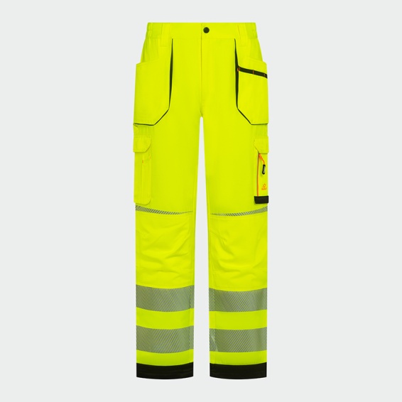 Светлоотразителен панталон BWOLF DRIFT HV trousers Жълт цвят