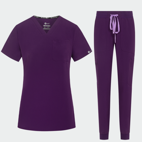 Медицински комплект Bwell NAOMI Eggplant цвят