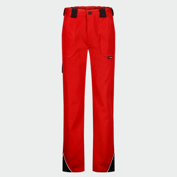Летен работен панталон ARES Trousers Червен / черен