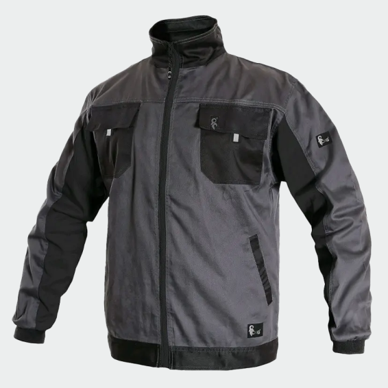 Лятно работно яке PERSEUS Jacket Сив / черен