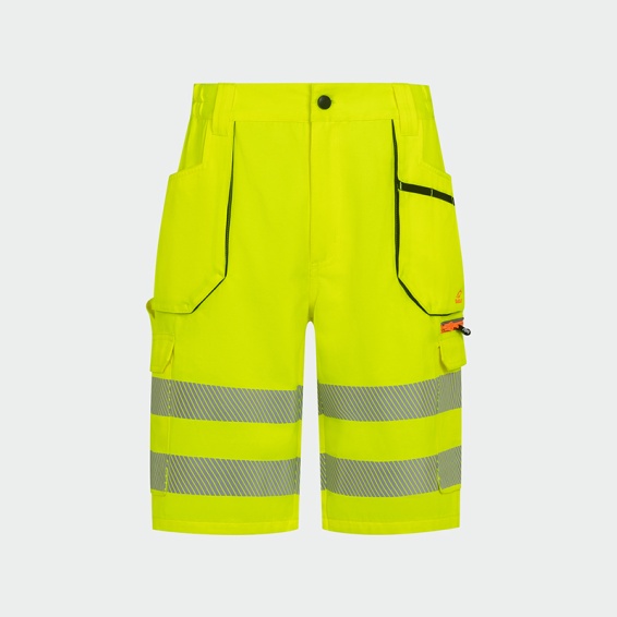 Светлоотразителни къси панталони BWOLF DRIFT HV shorts Жълт цвят