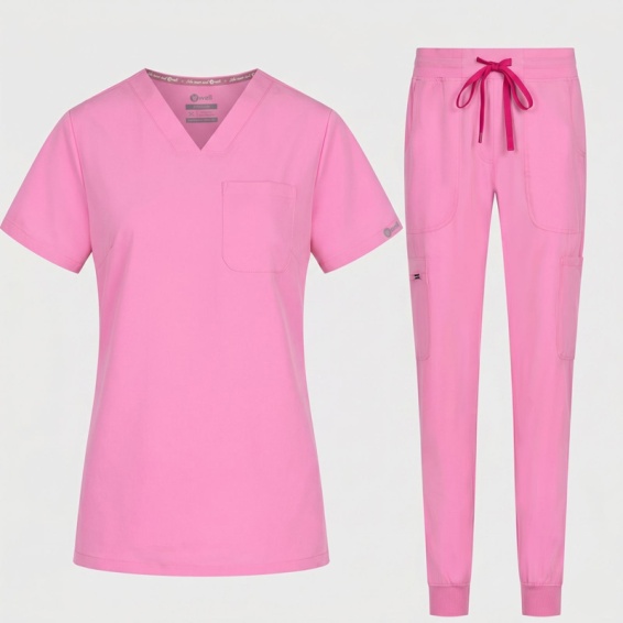 Медицински комплект Bwell NAOMI Candy Pink цвят