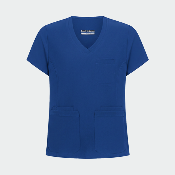 Медицинска туника Trend Uniforms TP3002 Кралско син цвят