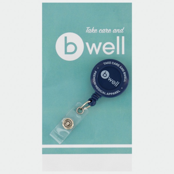 Държач за бадж Bwell BADGE Тъмно син Тъмно син цвят