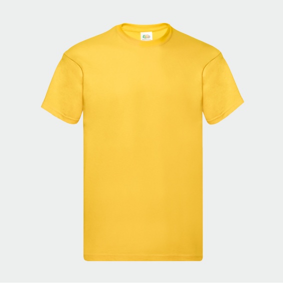 Тениска Fruit of the Loom ORIGINAL T Sunflower цвят
