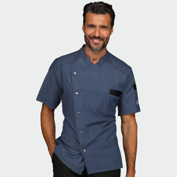 Готварска туника ISACCO ERICKSON Denim цвят