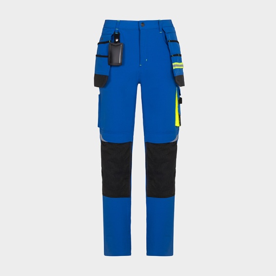 Летен работен панталон BWOLF VECTOR Trousers Кралско син цвят