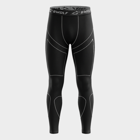 Термобельо BWOLF CYCLONE PRO Underpants Черен цвят